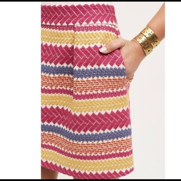 NWOT Anthropology Nomad Morgan Carper Woven Skirt - Picture 2 of 7